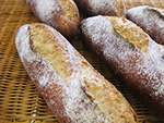 紫麦のフランスパン